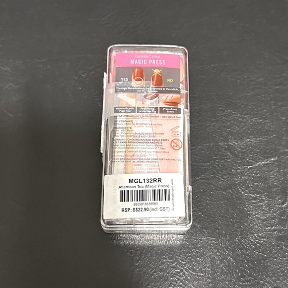 Dashing Diva Magic Press Mani Afternoon Tea MGL132RR - Picture 4 of 5